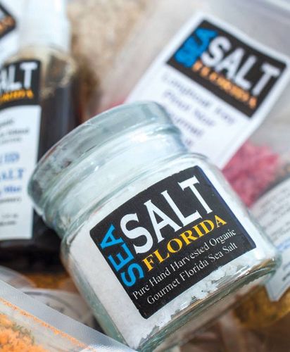 Siesta Key Sea Salt in Large Glass Jar (5.4 oz)
